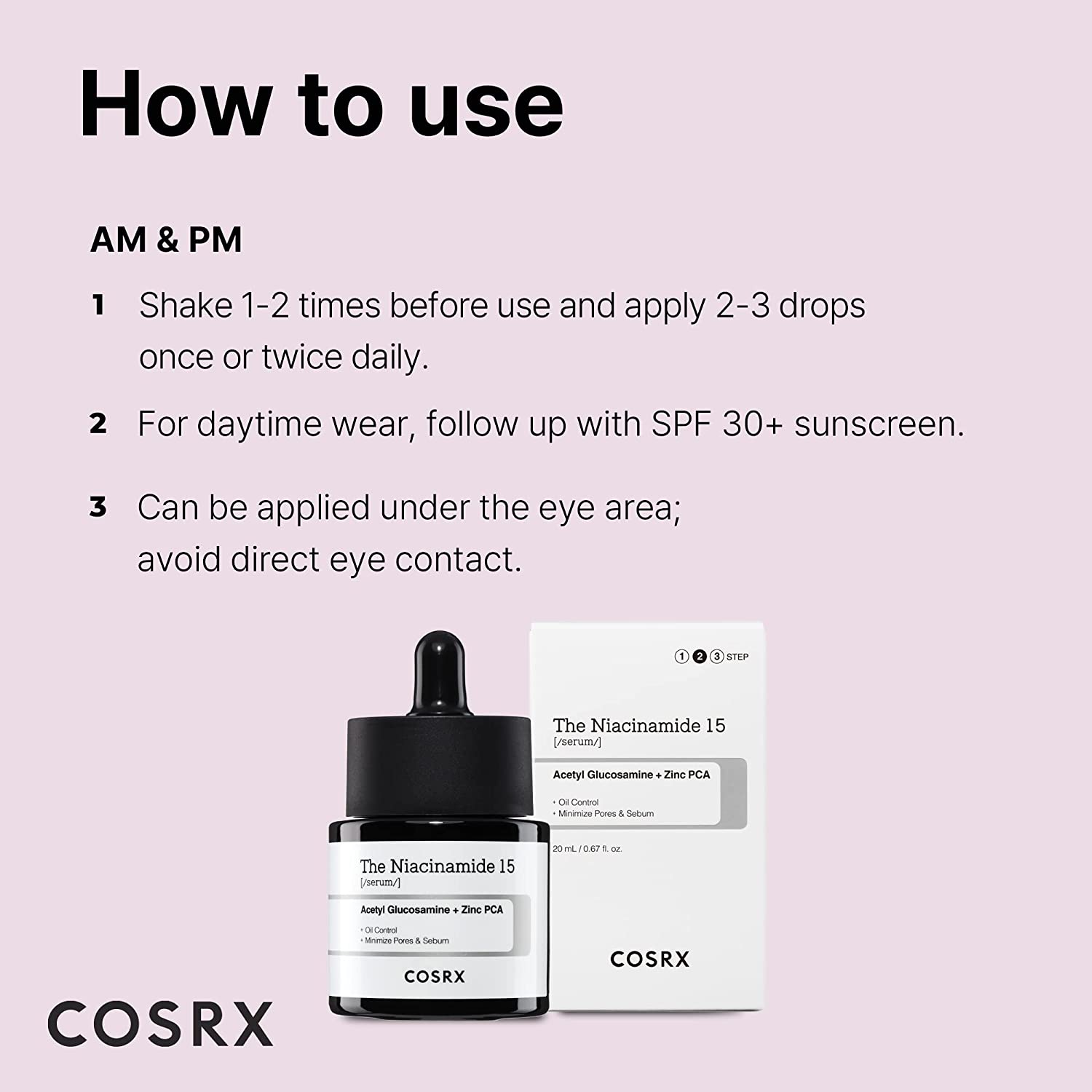 COSRX The Niacinamide 15 Serum 20mlSerumGlam Secret