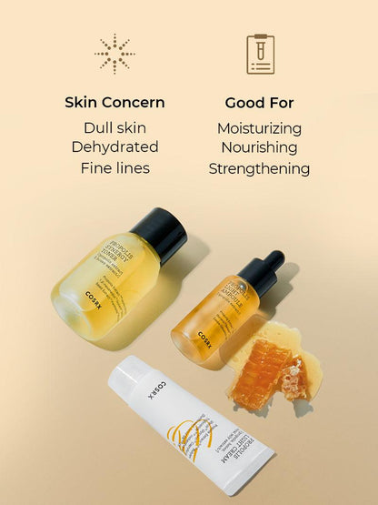 Cosrx Honey Glow Kit- 3 steptrial kitGlam Secret