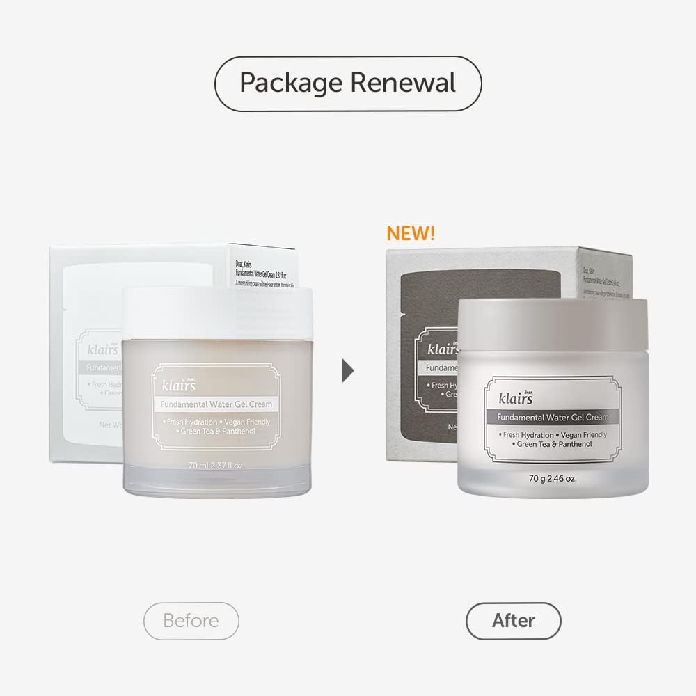 DEAR KLAIRS Fundamental Water Gel Cream 70 ml - Glam Secret