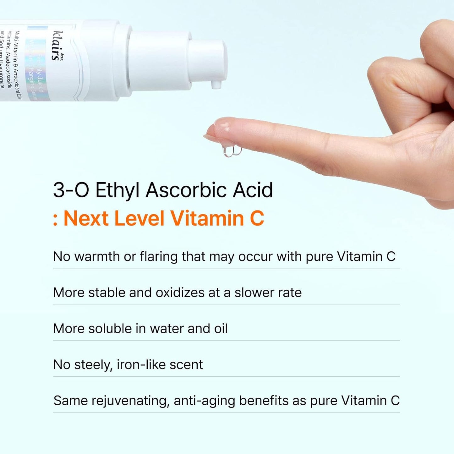 DEAR KLAIRS Freshly Juiced Vitamin Charging Serum - Glam Secret