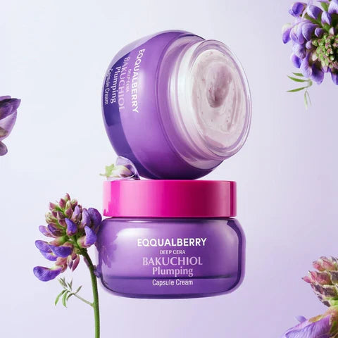 EQQUALBERRY Bakuchiol Plumping Capsule Cream - Glam Secret