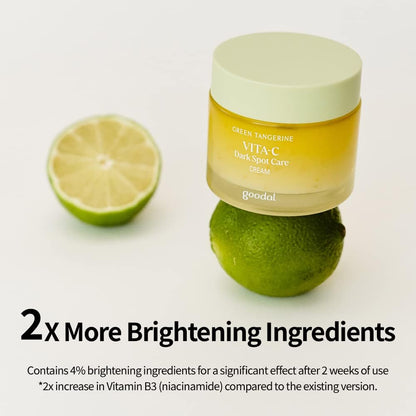 GOODAL Green Tangerine Vita-C Dark Spot Care CreamCreamGlam Secret