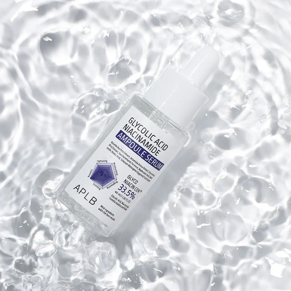 APLB Glycolic Acid Niacinamide Ampoule Serum 40ml - Glam Secret