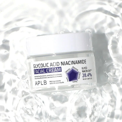 APLB Glycolic Acid Niacinamide Facial Cream 55ml - Glam Secret