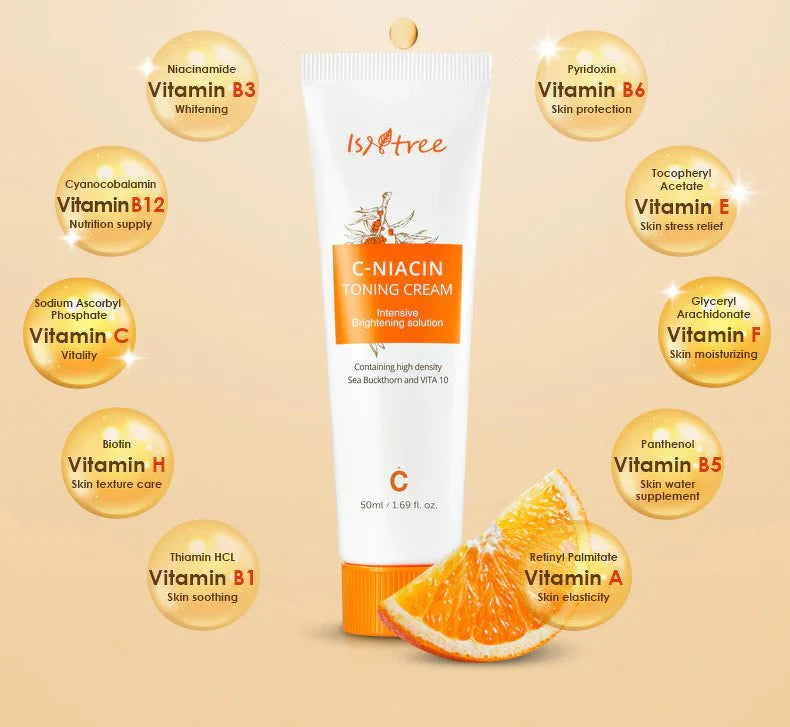 Isntree C-Niacin Toning Cream 50mlCreamGlam Secret