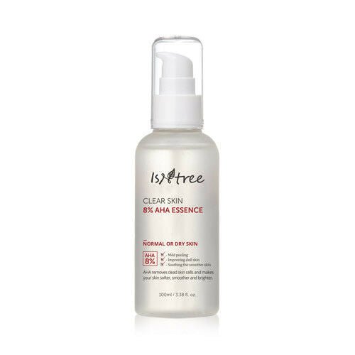 Isntree Clear Skin 8% AHA Essence 100ml glam secret