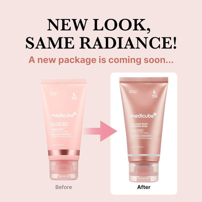 MEDICUBE Collagen Night Wrapping Mask - Glam Secret