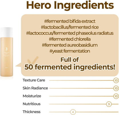 Numbuzin No.3 super glowing essence toner 200mlTonerGlam Secret