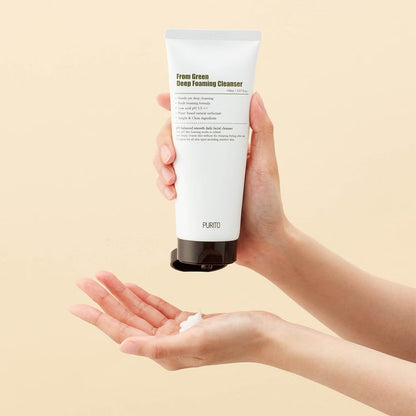 PURITO From Green Deep Foaming Cleanser 150ml - Glam Secret