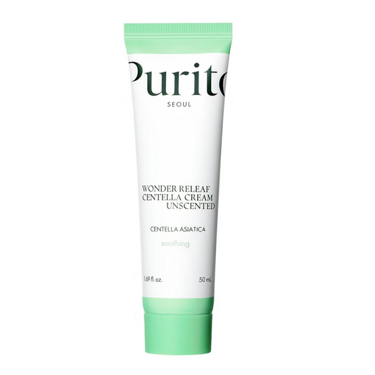 PURITO Wonder Releaf Centella Unscented Cream 50ml - Glam Secret