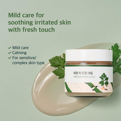 ROUND LAB Mugwort Calming Cream glam secret