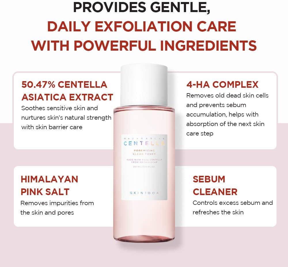 SKIN1004 Madagascar Centella Poremizing Clear TonerTonerGlam Secret