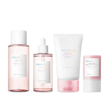 SKIN 1004 Perfect Pore Set - Poremizing Toner, Ampoule, Gel cream and Clay Stick - Glam Secret