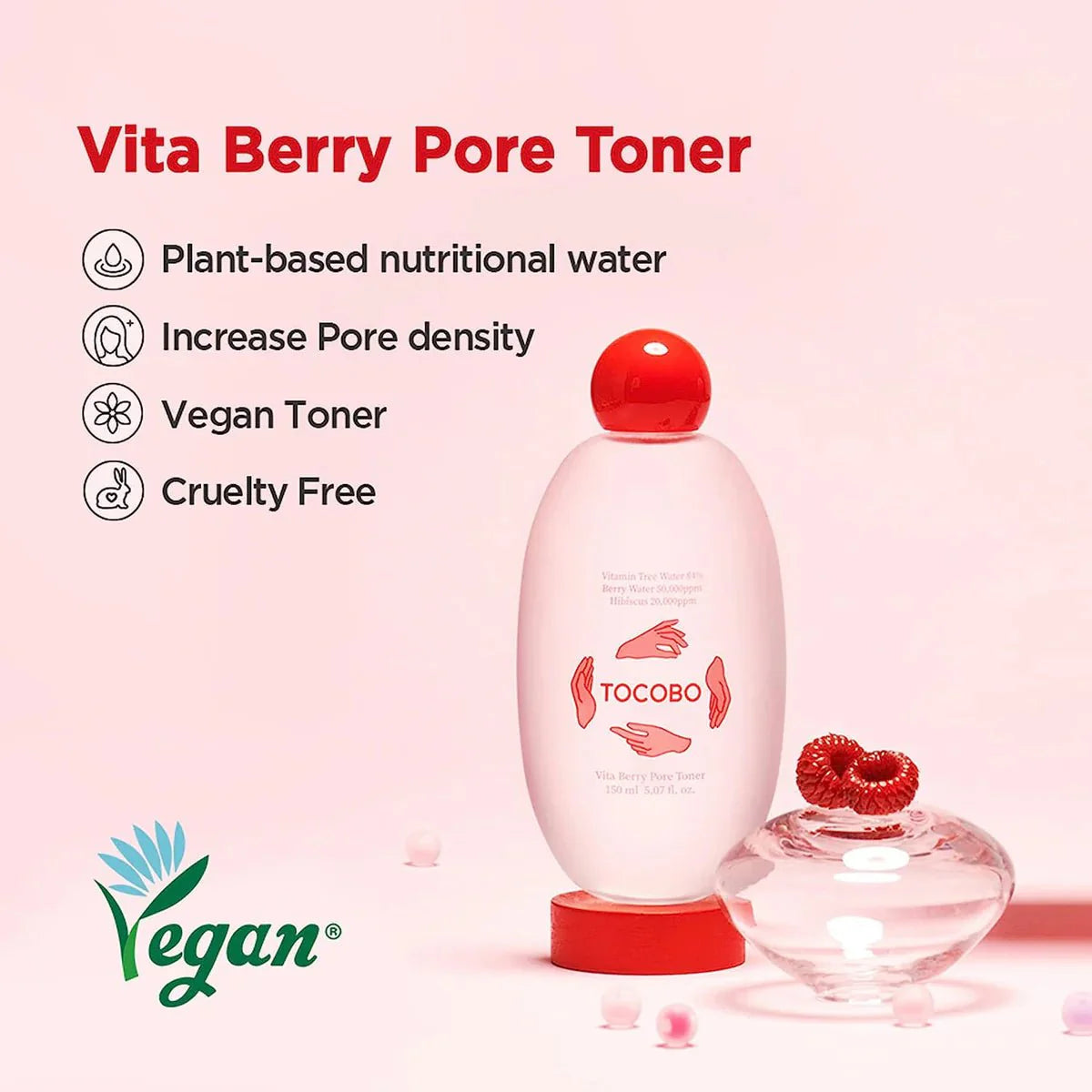 TOCOBO Vita Berry Pore TonerTonerGlam Secret