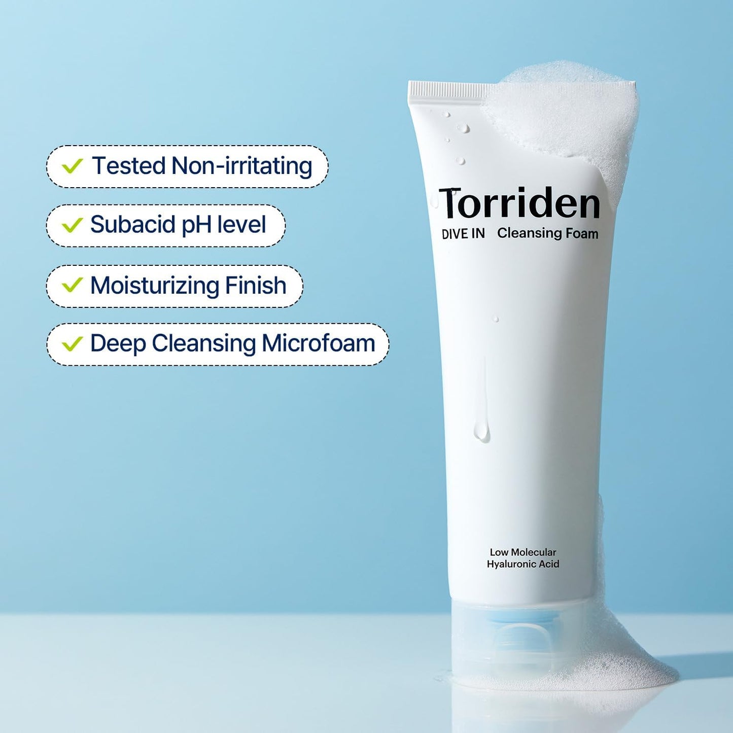 TORRIDEN Dive In Cleansing Foam - Glam Secret